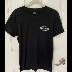Hollister California Surfboards Black T Sz. S